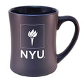 NYU Violets Ceramic Sculpted Mug 16oz - color: NYU