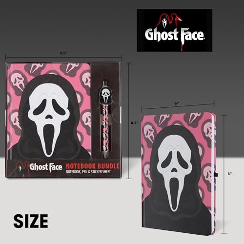 Ghost Kids Stationary Set for Girls and Boys, Journal Kit with Pen - color: Ghost