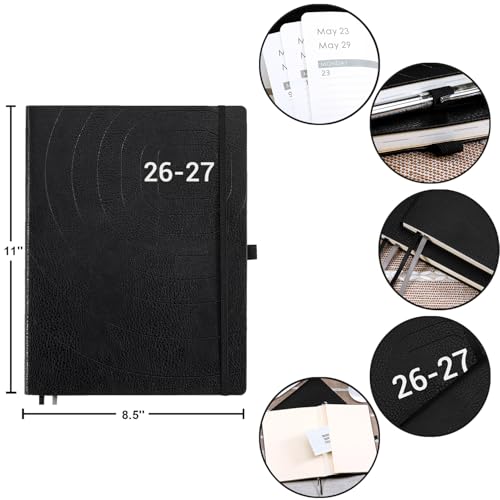 2026-2027 Planner - Weekly & Monthly Planner 2026-2027, 8.5" x 11" - style: New, 8.5" x 11"| 26-27