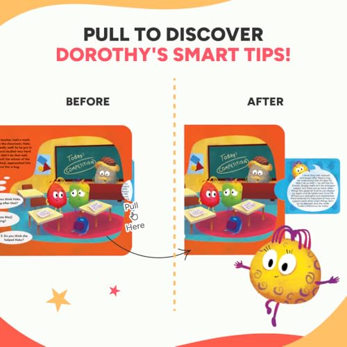 Kidrox What Would You Do? Flashcards – 20 Emotional Intelligence Scenarios for Kids Ages 4+ | Pull-Tab Cards | Practice Empathy & Problem-Solving with Dorothy | Psychologist-Developed - color: What Would You Do?