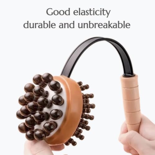 Massage Hammer, Meridians Back Knock Massager, Double Head Back Scratcher Percussion Massager, Manual Massage Hammer for Neck, Leg, Waist (Pack of 2) - size: Extra Large (Pack of 2)
