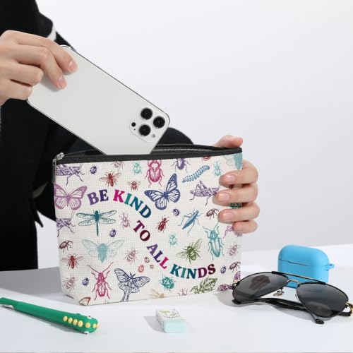 ZHAMEN Insect Makeup Bag for women Travel Organizer Pouch Cosmetic Bags 05 - color: Multicolor 1614