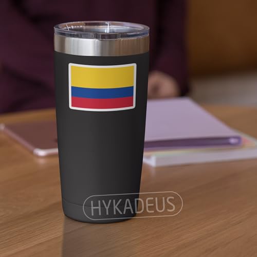 (3Pcs) Colombia Flag Sticker – Colombian Stickers Country Flags Vinyl Decal - color: Colombia