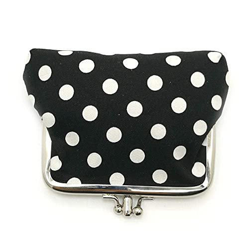 Cute Floral Buckle Coin Purses Vintage Pouch Kiss-lock Change Purse Wallets… - color: 30