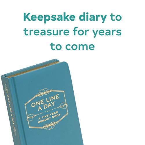 One Line A Day: A Five-Year Memory Book (5 Year Journal, Daily Journal, Yearly Journal, Memory Journal)