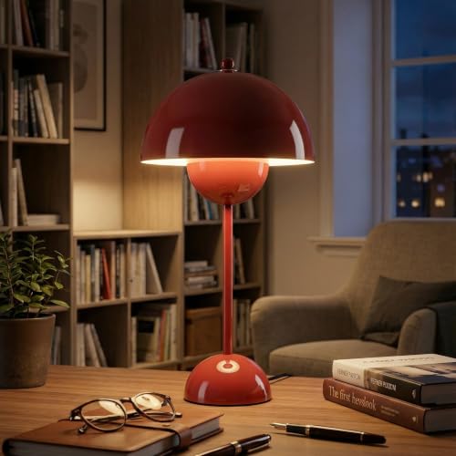 Creative Mid-Century Modern Bud Table Lamp for Home&Office, Pastel Green - color: Pastel Green