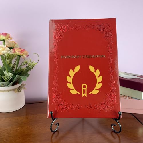HENABLE 4PCS Premium Black Iron Plate Stands for Display Large 10 Inch - size: 4PCS 10IN