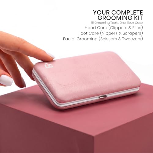 Utopia Care Manicure Set Professional Nail Clippers Kit - color: Purple, size: Pack of 16