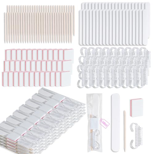 50 Sets Disposable Manicure Kit(50 Set -White) - size: 50 Set -White