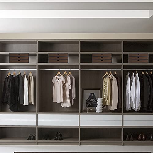 Cloth-effect Faux Leather Desk Organizer File Cabinet Executive Office Supplies Desktop Filing A4 Contract Document Stackable Storage Box with 3 Drawers (Grey) - color: Grey