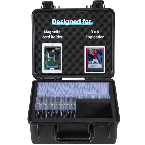 Toploader Storage Box for Trading Card, for 3" x 4" 35PT Rigid Card Holder