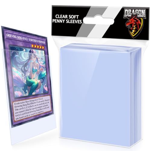 100ct Card Sleeves Top Loaders for Trading Cards, Penny Soft Sleeves - size: 100P