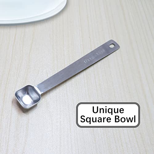 2PCS 1/3tsp(1.5ml) Tiny Measuring Spoon, Small Teaspoon for Tiny Amounts - size: 1/3tsp|1/10tbsp|1.5ml