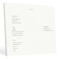 Pinesman Desk Notepad, Dotted, Gold Foil, 50 Tear-Off Sheets, 9.8 x 7.9 in