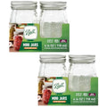 Ball Glass Mini Storage Jar, Quarter Pint Size, 4 OZ (Pack of 8) - size: 4 Count (Pack of 2)