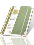 OWSC Lined Spiral Notebook, Hardcover 7.1 x 10 IN B5 Notebook, Green 300 - size: 1 Pack B5 Green300P