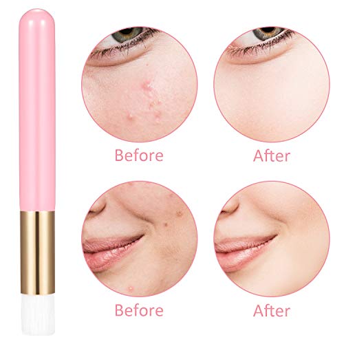 Yaomiao 20pcs Lash Shampoo Brushes Eyelash Cleaning Brush Extension - color: Pink