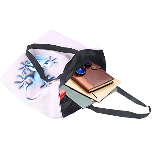 Beach Tote Bags Travel Shopping Bag With Zippered for Women - color: Sb-6006