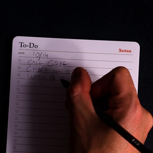 Notsu To Do List Notepad 2pk Daily Desk To Do List 50 Sheets, 5.5” x 8.5” - size: 5.5" x 8.5", style: To-Do