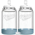 1.5 Gallon Glass Fermentation Jars with Lids & Airlocks, 2 Pack - size: 1.5 Gallon