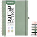 AHGXG Dotted Journal, 110 Pages, A4 (8.5" x 11") - color: Sage Green, style: A4-Dotted