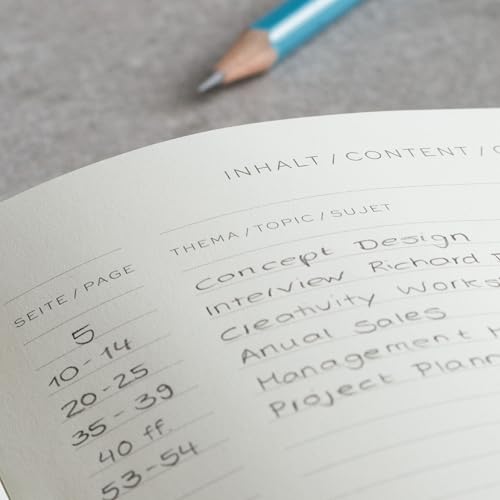 LEUCHTTURM1917 - Notebook Hardcover Medium A5-251 Numbered Pages for Writing and Journaling (Sunflower, Ruled) - color: Sunflower, style: Ruled