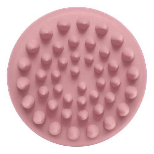 Diane Scalp Massage and Shampoo Brush with Soft Silicone Bristles, Exfoliates and Cleanses Scalp, Promotes Scalp Circulation, Evenly Distributes Hair Oil, Clear - style: Women’s