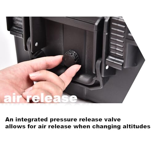 Storage Box for Collectible Cards, Tools, Screws, Craft Supplies DIY Adjustable Organizer Box with Removable Dividers & Protective Foam, Lightweight Stackable Storage Container Black Buckle - size: 1 Pack | DIY Divider | Small Size | Black