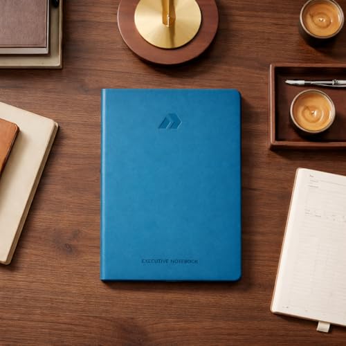 Nextnoid A5 LIned Notebook - 160 Pages, 120 GSM Paper, Dark Turquoise - color: Dark Turquoise, style: Lined 160 Pages