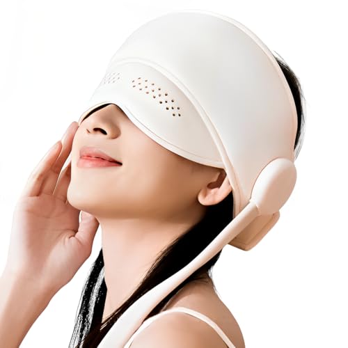 Electric Head Massager for Headaches, Eye Massager with Heat