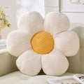 Flower Pillow,15.75" Daisy Pillow Off White Throw Pillows - color: Offwhite, size: 15.75"