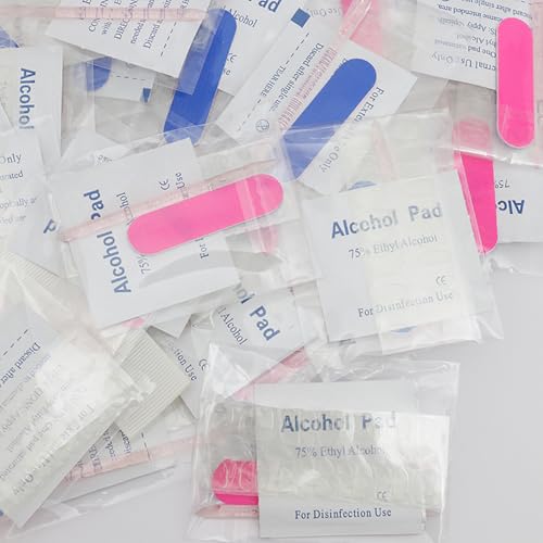 Disposable Manicure Kits 4-Piece, Press On Nail Tool Kit Suitable for Home