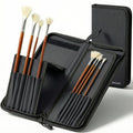 DUGATO Long Brush Holder & Organizer, Canvas Case 5.7 x 14.8 in, Black - color: Black, size: Large 5.7x14.8 inches