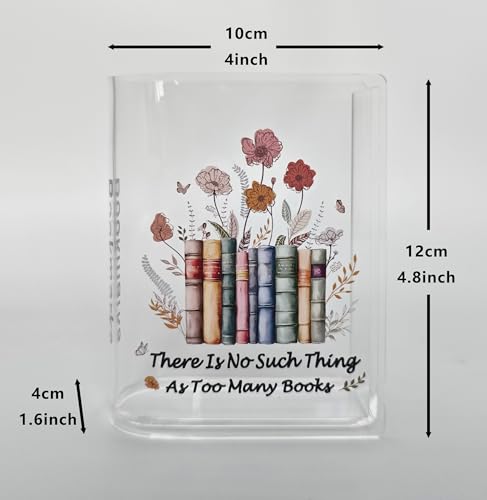 Book Shaped Bookmark Holder Reading Accessory - style: book