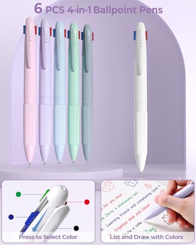 Four Candies 56 PCS School Supplies with Cute Pencil Case (Light Purple) - color: Light Purple