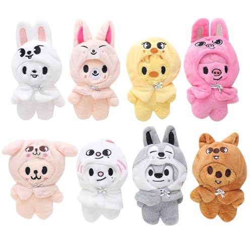 Stays Fans Plush Figures 4" Plush Keychain 3RD Fan Meeting Dolls With Detachable Cloak - color: Team