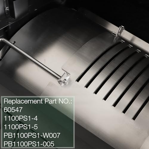 Flame Broiler Kit for Pit Boss Smoker Replacement Parts PB1000 PB1100 PB1150 PB1600 Austin XL Pitboss Rancher Traditions Pro Pellet Grills Heat Deflector Slide Cover PB1100PS1 Bottom Plate 60547 BBQ - size: For 1000/1100/1150/1600 Series