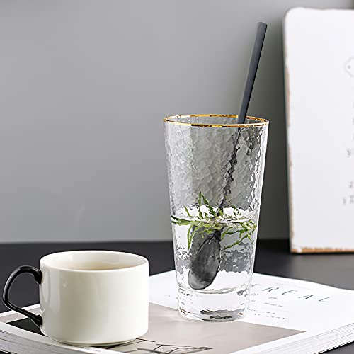 AOOSY 9-In Long Handle Spoon, Matte Black Coffee Stirrers, Set of 6 - color: B Long Black Spoon