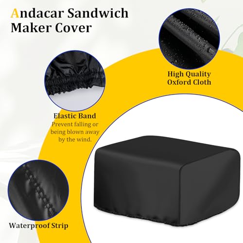 Panini Press Cover for Cuisinart Panini Press GR-4NP1-14"L×13"W×7"H - size: 14"L×13"W×7"H