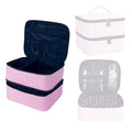 Nail Polish Organizer Holds 30 Bottles (15 ml/0.5 floz),Pink - color: Pink