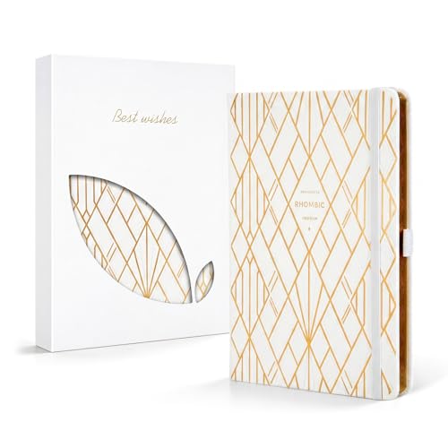 Comix Aesthetic Lined Journal for Writing, 192 Pages, 100GSM Paper, A5 Size - color: White