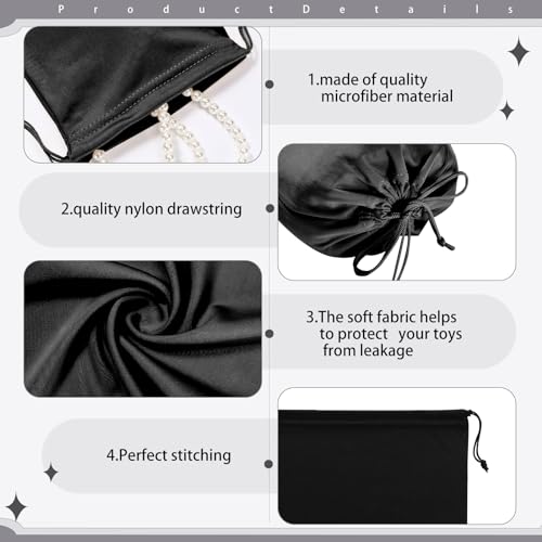 20 Pcs Satin Game Storage Bags for Women Men, S,M,L, Classic Color - color: Classic Color, size: S,M,L