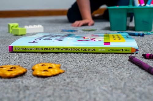 Big Handwriting Practice Workbook for Kids: Pen Control, Letter Tracing, Writing Activities, and More!