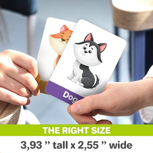 Flash Cards for Kids 1-3 — Learning Alphabet Flashcards for Kids 4-8