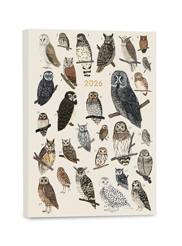 High Note 2026 Planner, 12-Month Weekly & Monthly Flexible Cover Calendar Book with Goal & Project Planning Pages, 2026, 5.75" x 7.5", Orders of The Animals - color: Orders of the Animals