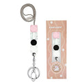 Teacher Lanyards for ID Badges and Keys, Cute Silicone Beaded Lanyard - color: Cute Lanyard-004