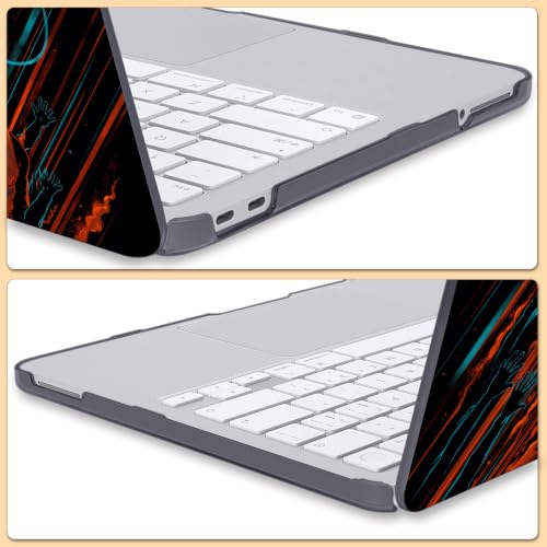 Basketball Sports Pattern Protective Case for MacBook Neo 13" A3404 - color: Cool Basketball Graphic