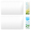 60 Pack Clear Bookmark Sleeves, 5.7 x 1.81in Bookmark Holders with Hole - color: Bookmark Sleeve/60pcs