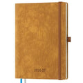 2026-2027 Weekly and Monthly Planner (Jul.2026–Dec.2027) - color: Caramel, size: Medium-8.5" x 6.5"