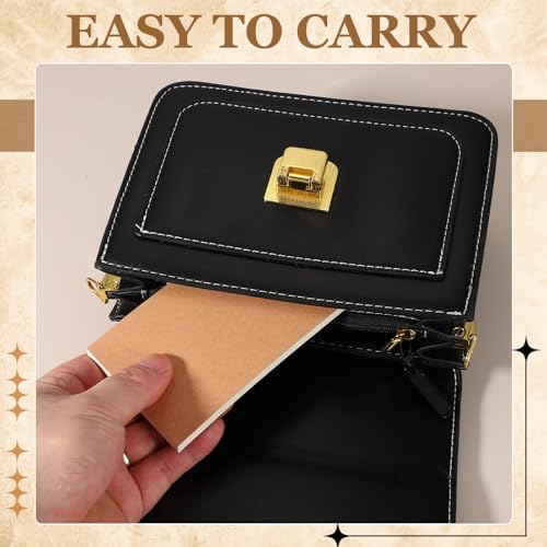 PATIKIL Portable Field Notes, 4 Pcs Small Notepads 50 Sheets Pocket Notebooks Memo Books to Do List Organizer Planner Daily for Work Office Journey, Lined/Blank - style: Lined/Blank